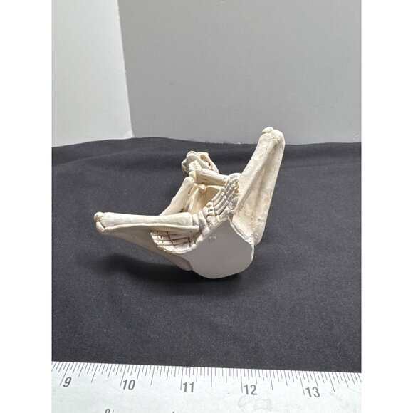 Yoga Skeleton Statue Meditation Decor Figurine 6" Tall Halloween Chiropractor LM - Picture 7 of 7